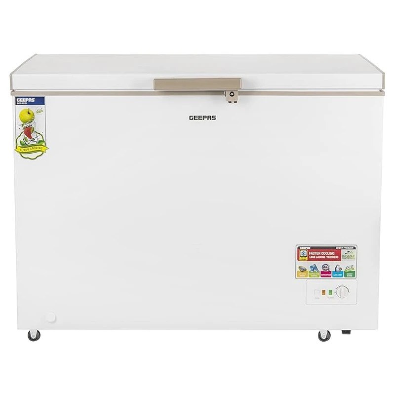 Geepas 350L Chest Freezer | GCF3506WAH