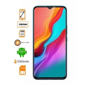 Infinix Hot 8 Lite 6.25″ 2GB RAM 32GB ROM 8MP – Black