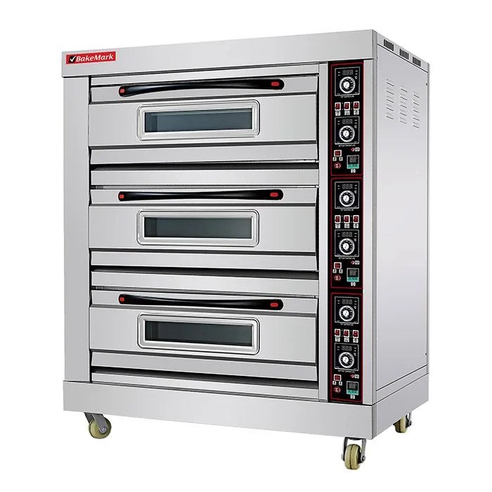 ADH TRIPPLE DECK OVEN – TRIPLE – 2 TRAYS PER DECK