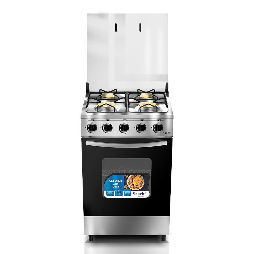 Saachi Full Gas Cooker with Oven (50x50cm) | NL-6361HP