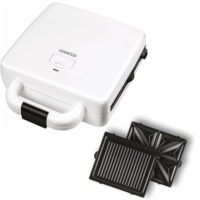 Kenwood 3-in-1 4-Slice Sandwich Maker Grill  Samosa Maker | SMP94.COWH