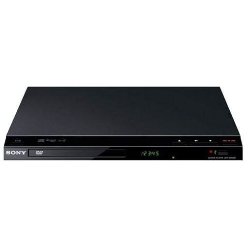 DVD Player DVP SR520, MP3, ACC, WMA and LPCM, USB Play & Record – Black