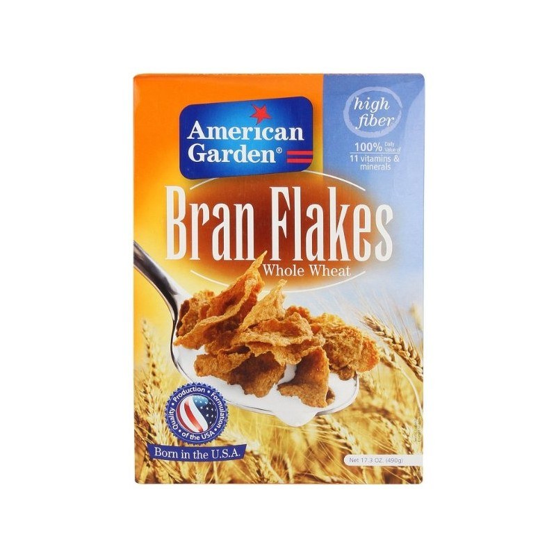 American Garden Bran Flakes 490g