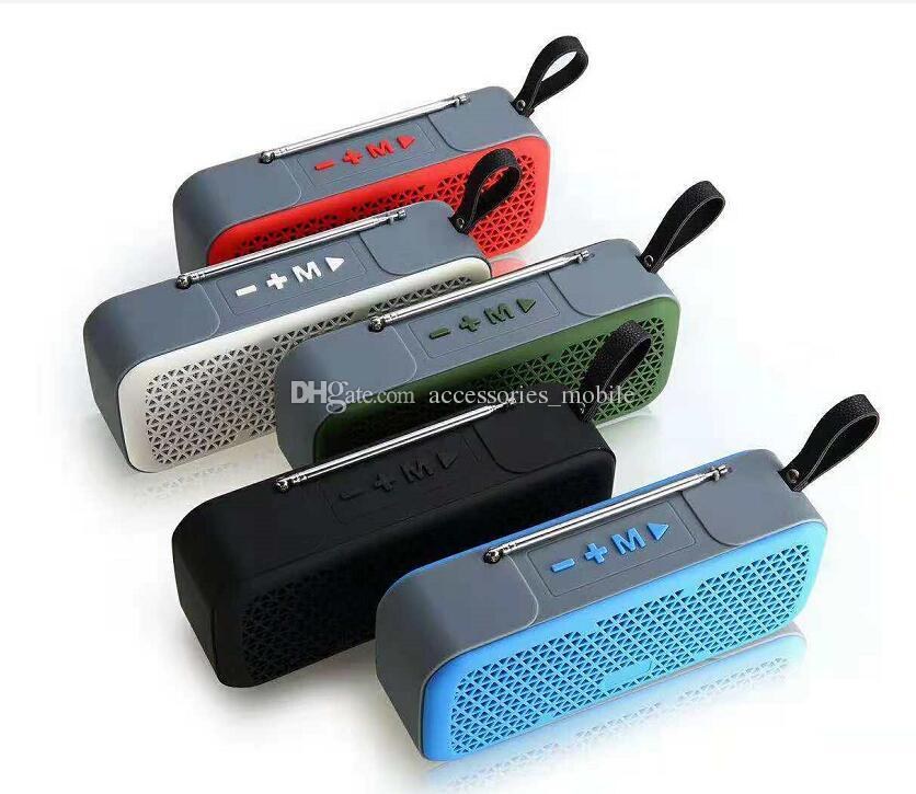 New L8 Bluetooth wireless mini audio with handle telescopic antenna automatic search card small speaker