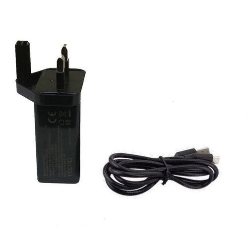 Tecno Original Super Fast Charger + USB Cable – Black