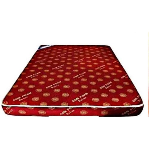 Com Foam Mattress Deluxe Tape Edged  – Maroon