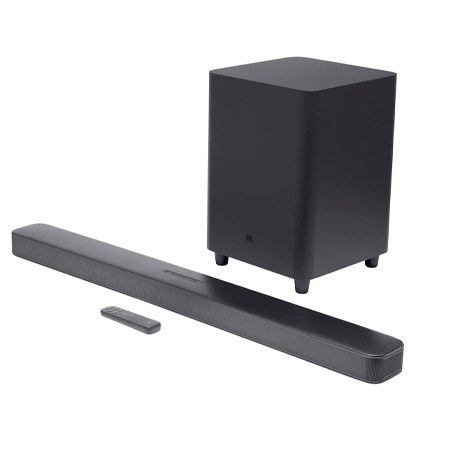 JBL Bar 5.1 – Soundbar with Built-in Virtual Surround, 4K and 10″ Wireless Subwoofer (JBL2GBAR51IMBLKAM)