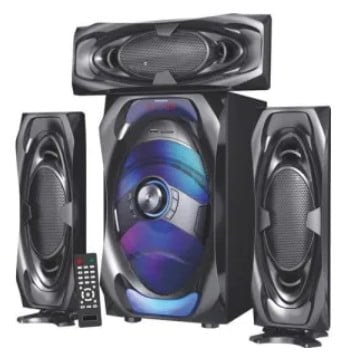 Global Star Global-star Home Speaker System 3.1 Channel Hifi Enabled – Black