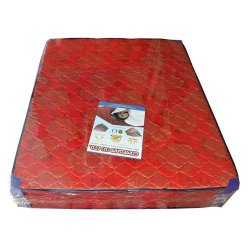 Com Foam Mattress Quoted Deluxe Red – Maroon