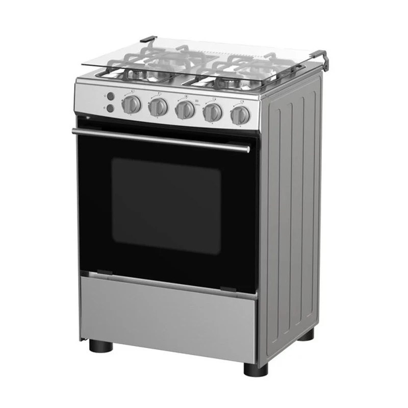 Hisense 60*60cm 4 Burners Full Gas Cooker with Gas Oven, Grill & Rotisserie | HFG60121X