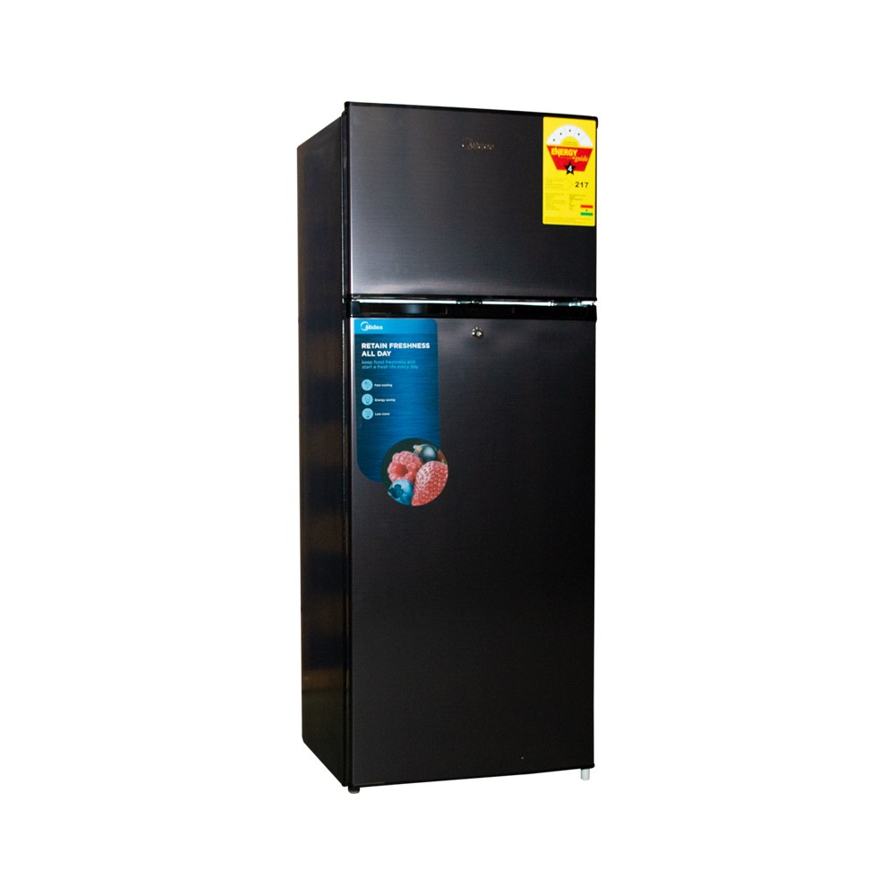 Midea 187L Double Door Top Mount Fridge I MDRT187FGG28