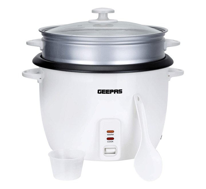 Geepas Rice Cooker & Steamer 2.8L 900W