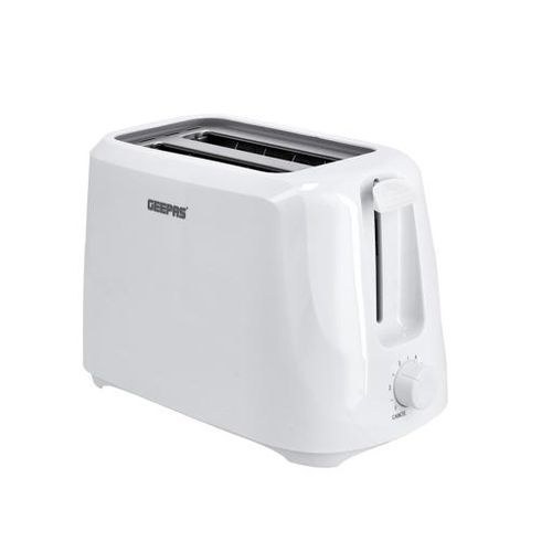 Geepas 2 Slice Bread Toaster – White