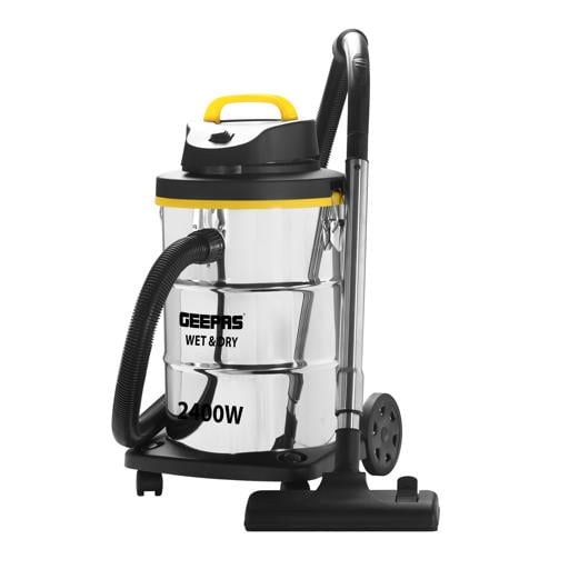 Geepas Wet & Dry Stainless Steel Vacuum Cleaner