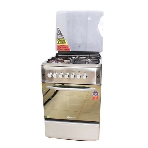 Blueflame Electric Cooker (3+1) /Oven/Fan/Rotisserie/Timer 60x60cm – S6031FER – Stainless