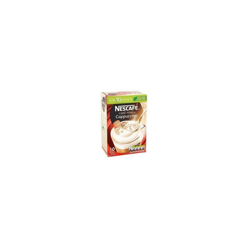 NESCAFE CAPPUCCINO COFFEE 10 SACHETS 170G