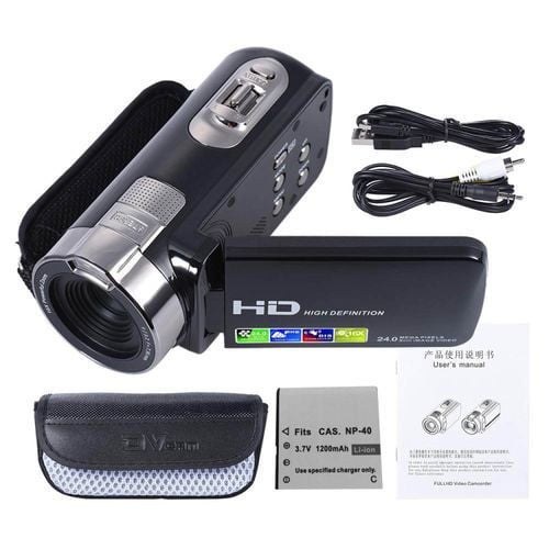 Generic Digital Camcorder – HDV-302P – 3.0 “- 15FPS – 24MP – 16X – Black – JGCI