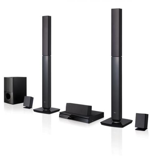 LG 1000W RMS 5.1ch 2TB DVD Home Theater System – Black