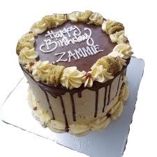 Yummy Vanilla Birthday Cake