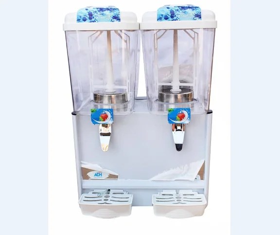 ADH LSJ 18 Liter 2 Tap Juice Dispenser- White