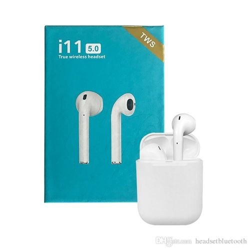 i11 TWS Bluetooth 5.0 Earphones,Mini Air pods Wireless Invisible Earbud Mini Stereo Headset With Charging Box Mic for IOS Android