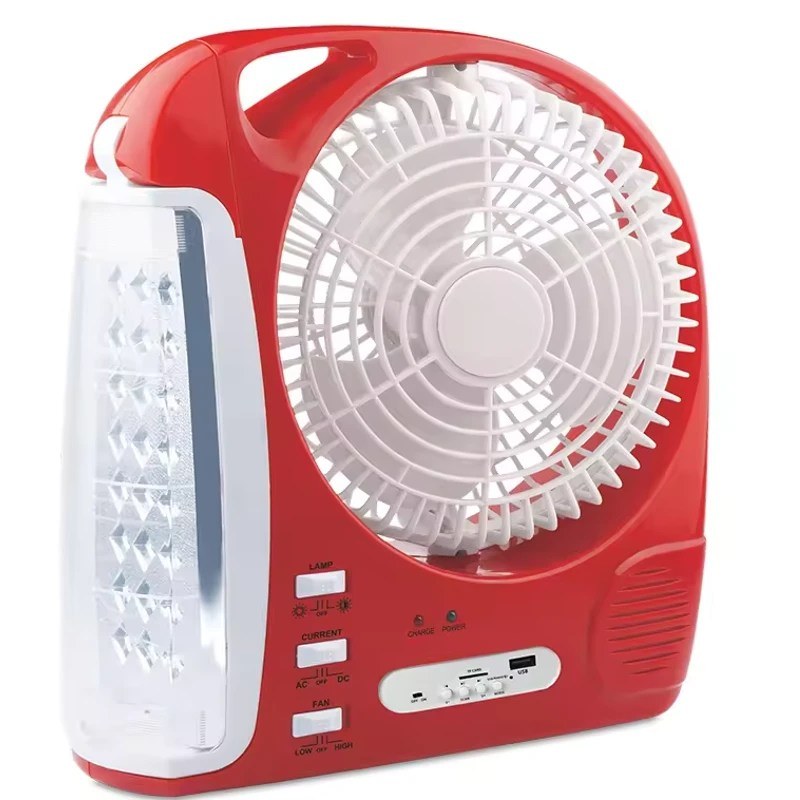 Electro Master 6 in 1 Rechargeable Light Fan Radio USB Charge | RFL1581