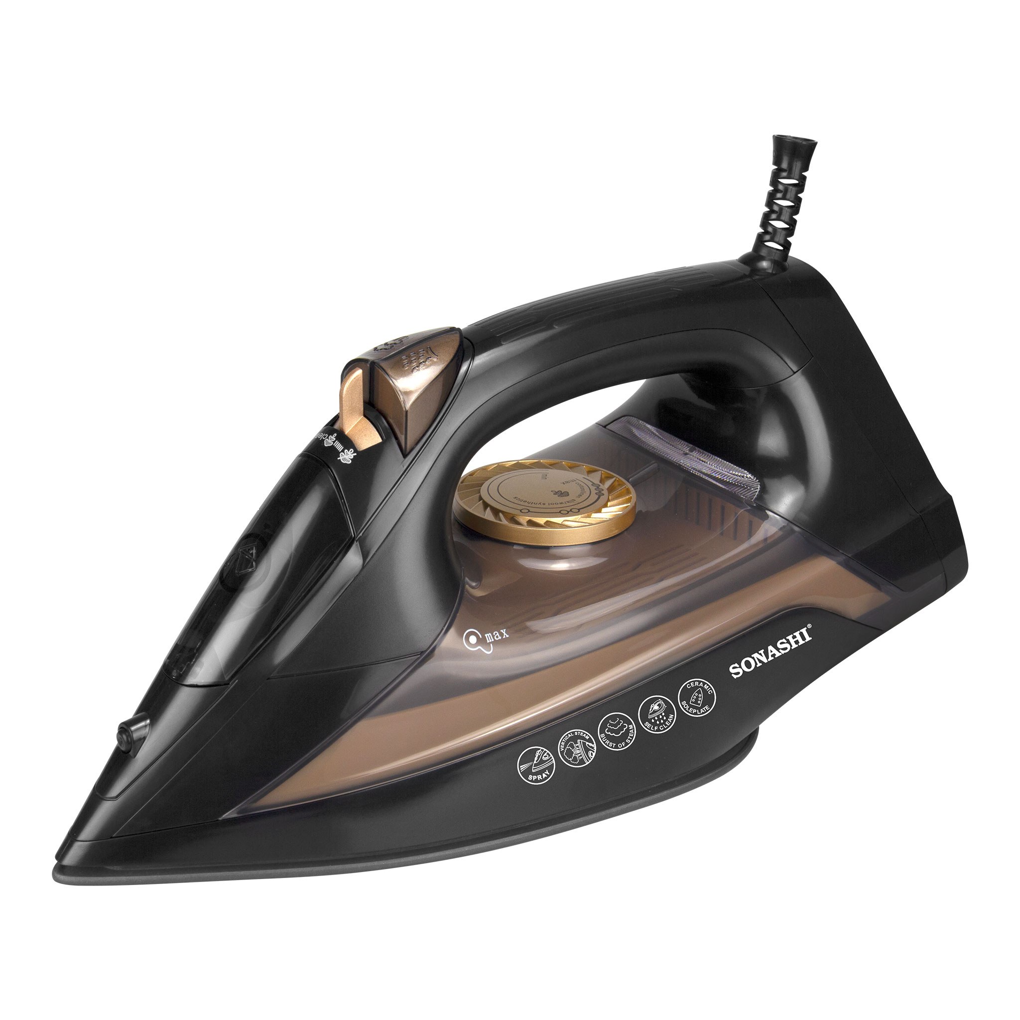 Sonashi Steam Iron With Ceramic Soleplate | SI-5074N