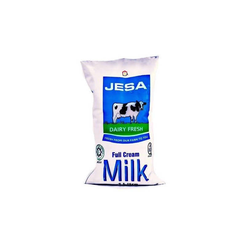 Jesa Fresh Dairy Full Cream Milk 1ltr