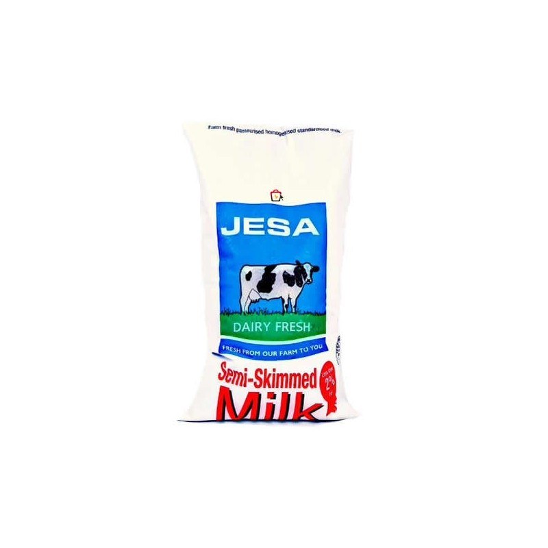 Jesa Fresh Dairy Semi-Skimmed Milk 1ltr