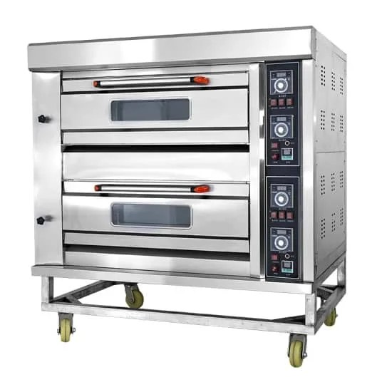 Gas Oven Double Deck 4 trays