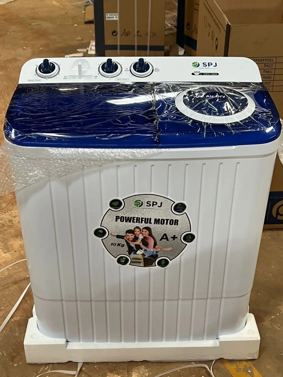 SPJ 7KG Washing Machine – Wash & Dry Twin Tub
