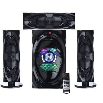 Globalstar Home Speaker Professional System GS-B20- 3.1 Channel Hifi Enabled 2000W – Black