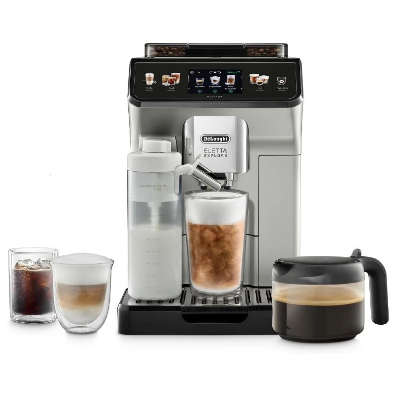 Delonghi Eletta Explore, Fully Automatic Coffee machine 1450W 1.8L | ECAM450.65.S