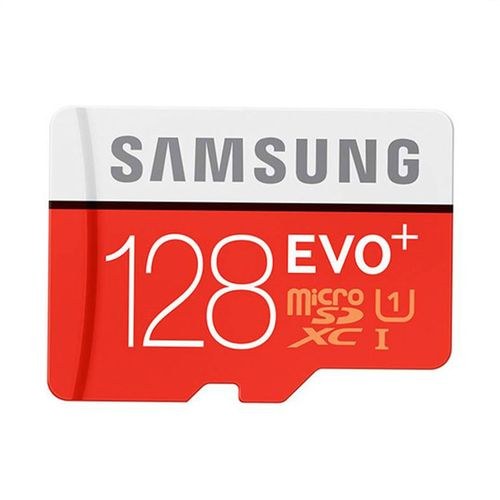 Samsung 128GB Memory Card Micro SD Card – Red