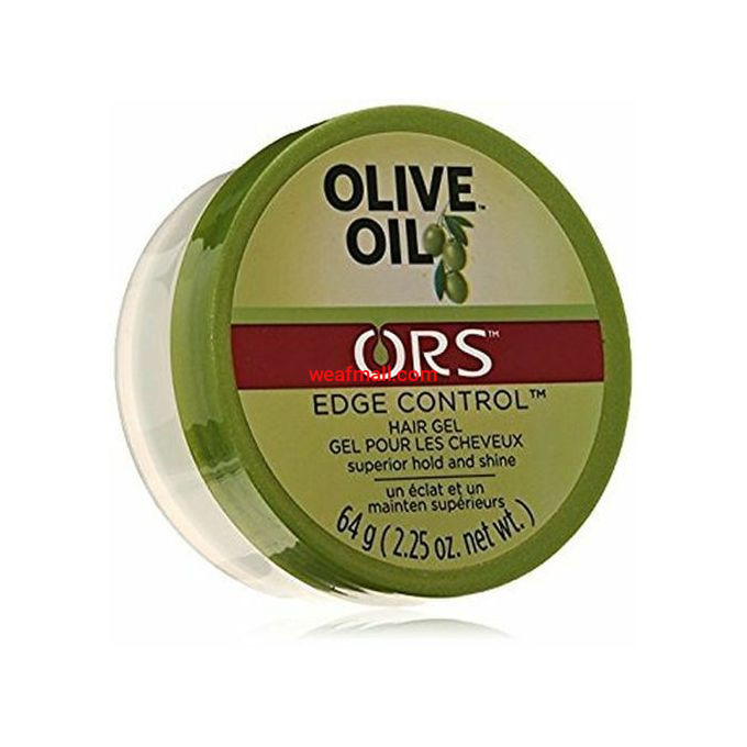 ORS Olive Oil Edge Control Hair Gel 64g | ORS Olive Oil Hair Styling Gel Strong Hold & Shine Edge Control