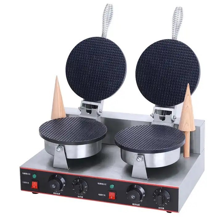 Commercial Waffle Cone Maker Machine – Double