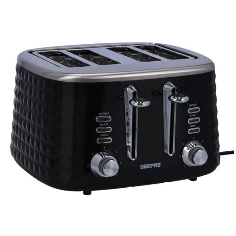 Geepas 4 Slice Bread Toaster | GBT36537