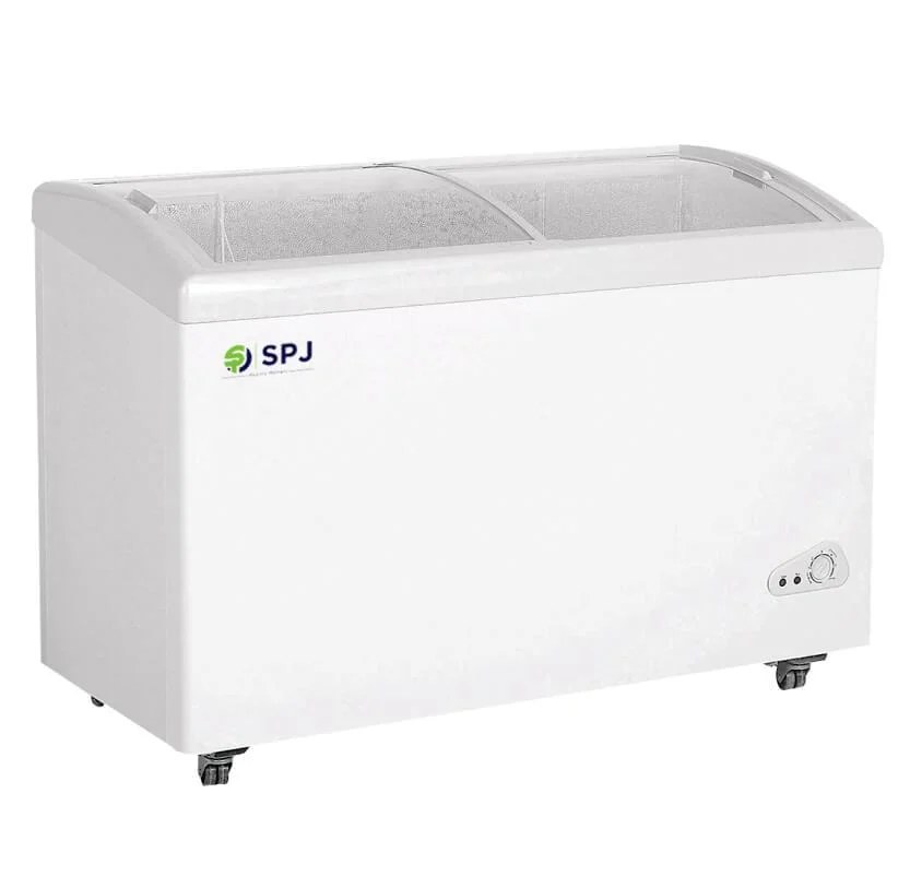 Generic 470 Litres Curved Glass Top Chest Freezer spj