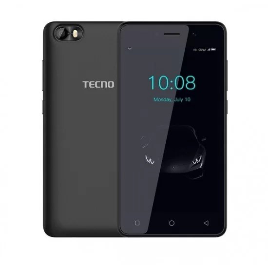 Tecno F1 – 5.0” 1GB RAM 8GB HDD 5MP Rear + 2MP Front Camera – Black