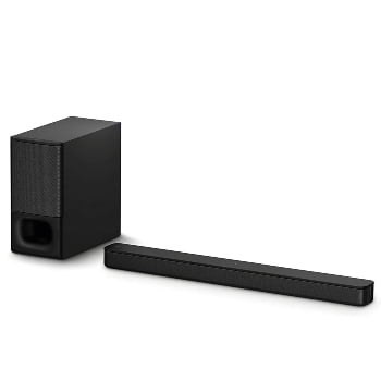SmartPlus 2.1inch Wireless Soundbar with Subwoofer MP-2222 – Black