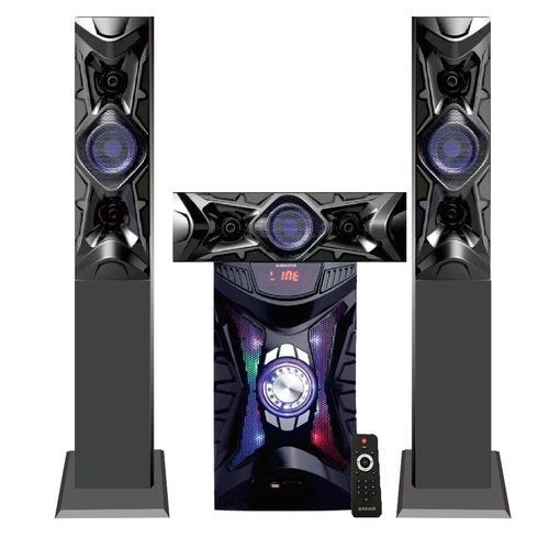 Global Star Home theater Speaker System GS-3301- 3.1 Channel Hifi Enabled 2000W – Black