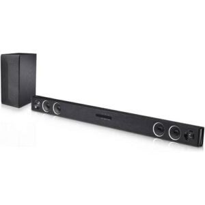LG Sound Bar SJ3 2.1ch 300W with Wireless Subwoofer – Black