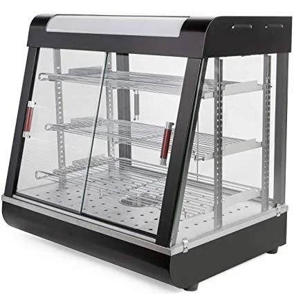FOOD DISPLAY WARMER BLACK