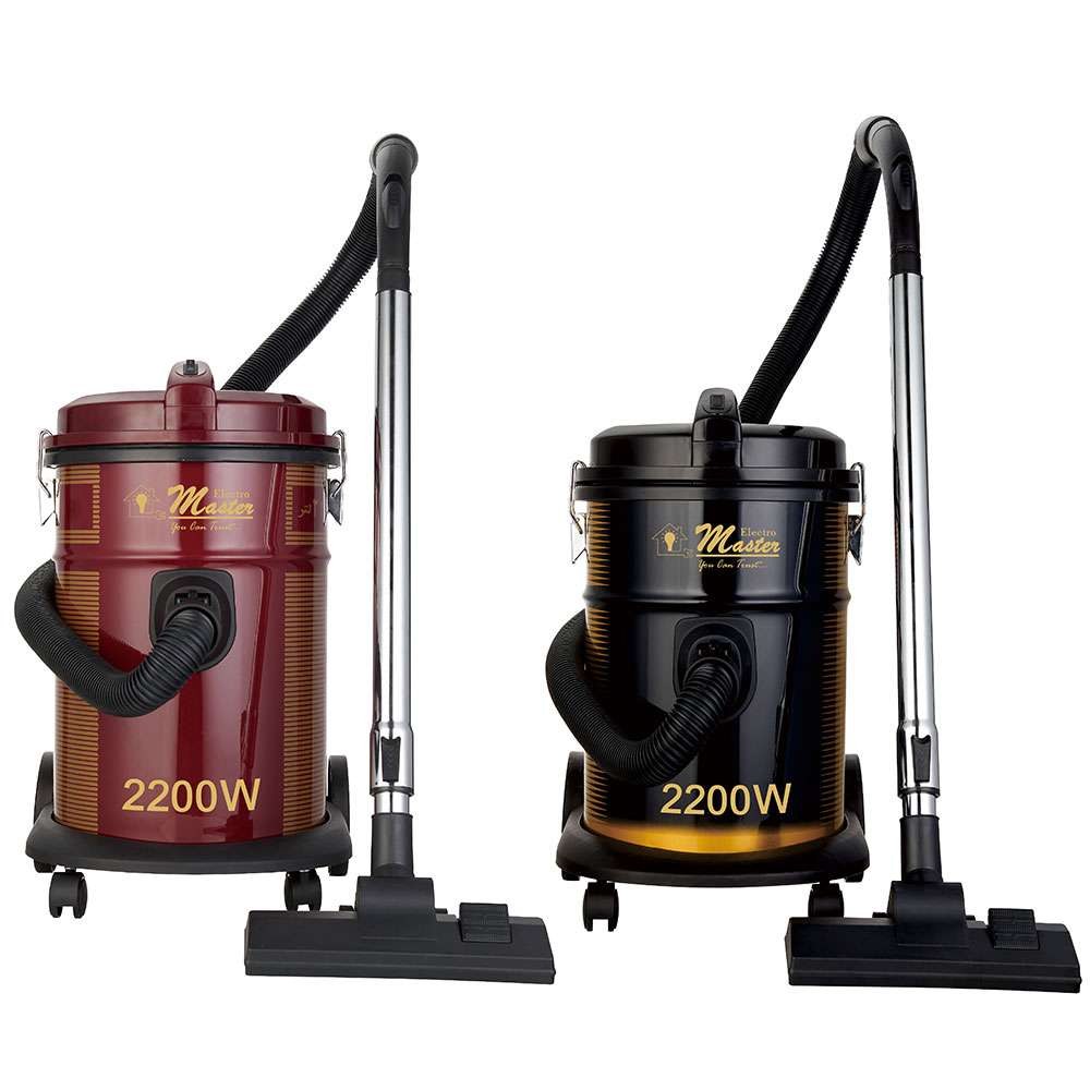 Electro Master 25L Dry Powerful Vaccum Cleaner – Maroon /Black