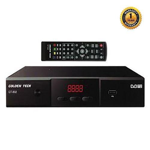 Golden Tech Free To Air Digital HD Decoder DVD/T2 – Black